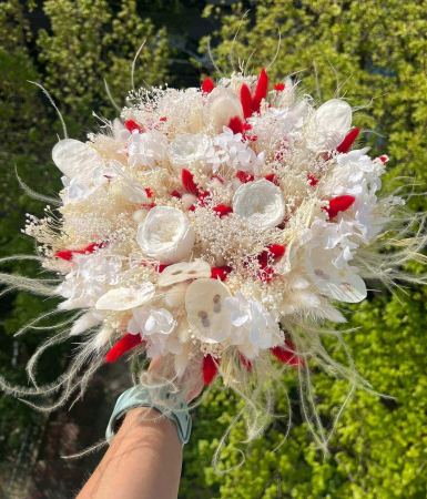 Buchete din flori naturale uscate si stabilizate - Buchet flori criogenate