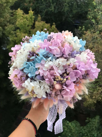 Buchet flori cu hortensie criogenata [3]