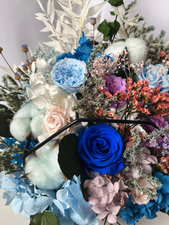 Aranjament floral cu flori ciogenate [4]