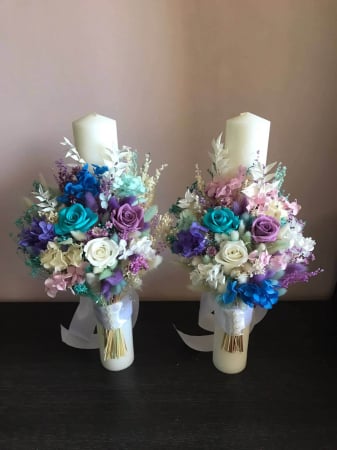 Pachet lumanari nunta + Buchet mireasa [2]
