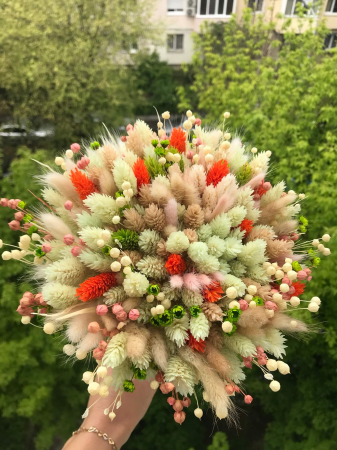 Buchete din flori naturale uscate si stabilizate - Buchet flori uscate/stabilizate
