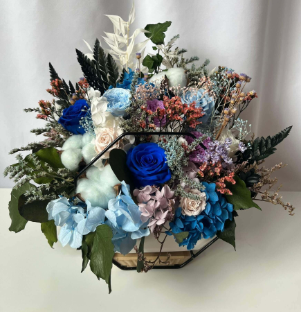 Aranjament floral cu flori ciogenate [5]