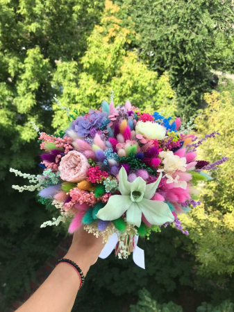 Buchet flori cu orhidee [1]