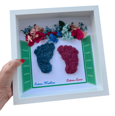 Tablou 25/25 - Tablou talpite bebelus