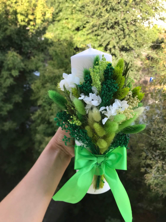 Pachet lumanari nunta + Buchet mireasa [1]