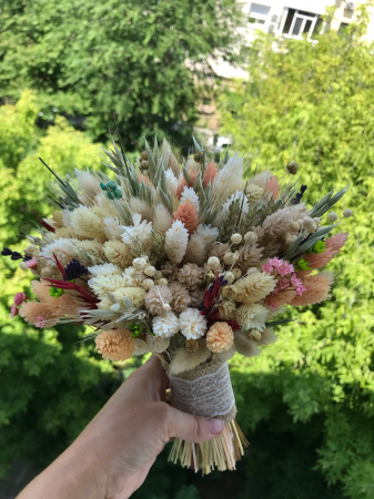 Buchete din flori naturale uscate si stabilizate - Buchet flori uscate/stabilizate