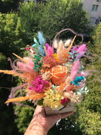 Aranjament floral cu licheni [2]