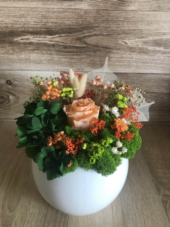 Aranjament floral cu licheni [2]