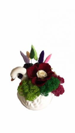 Aranjament floral cu licheni [1]
