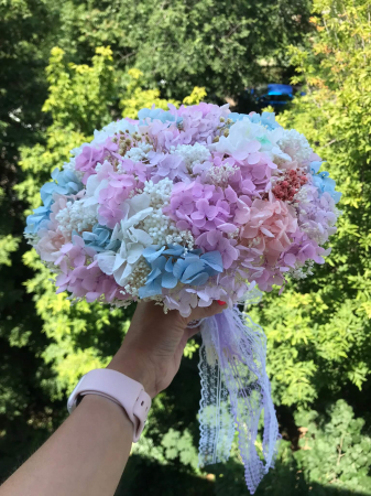 Buchet flori cu hortensie criogenata [7]
