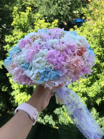 Buchet flori cu hortensie criogenata [6]