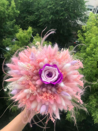 Buchete din flori naturale uscate si stabilizate - Buchet flori uscate/stabilizate