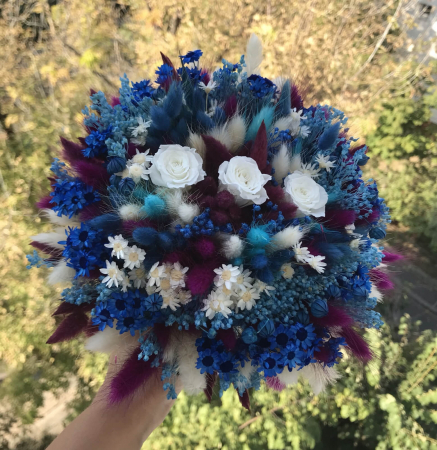 Buchete din flori naturale uscate si stabilizate - Buchet flori uscate/stabilizate