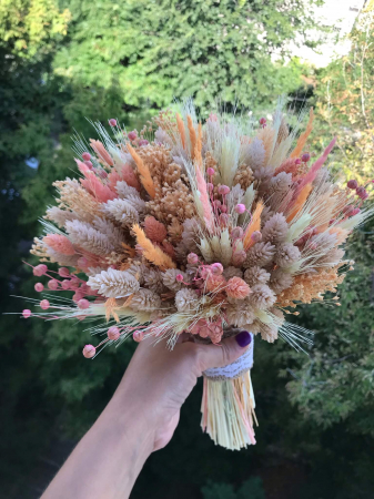 Buchete din flori naturale uscate si stabilizate - Buchet flori uscate/stabilizate