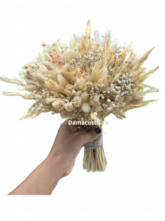 Buchete din flori naturale uscate si stabilizate - Buchet flori uscate/stabilizate