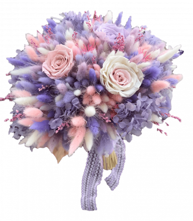 Buchete din flori naturale uscate si stabilizate - Buchet flori uscate/stabilizate