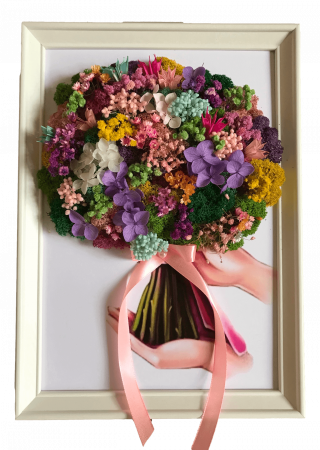 Tablou cu licheni buchet [1]