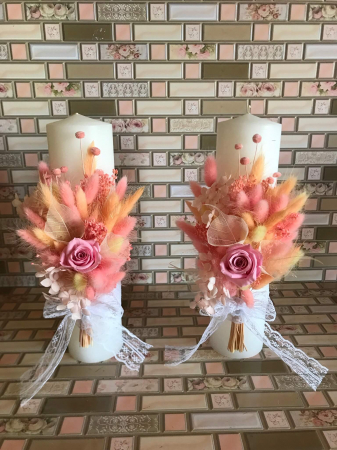 Pachet lumanari nunta + Buchet mireasa [2]