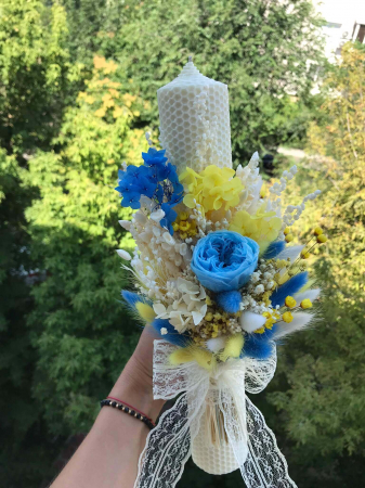 Pachet nunta (Lumanari nunta si buchet flori mireasa) [3]
