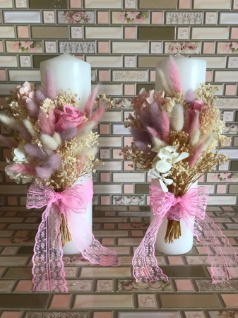 Pachet lumanari nunta + Buchet mireasa [1]