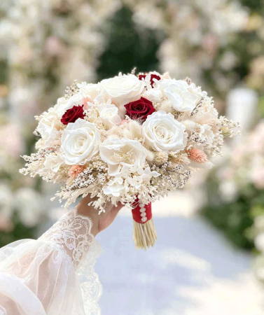 Pachet lumanari nunta + Buchet mireasa [2]
