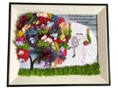 Tablou 40*30 - Tablou cu licheni