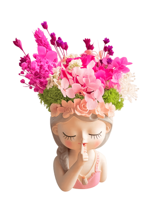 Aranjamente in vase ceramice - Zana cu flori