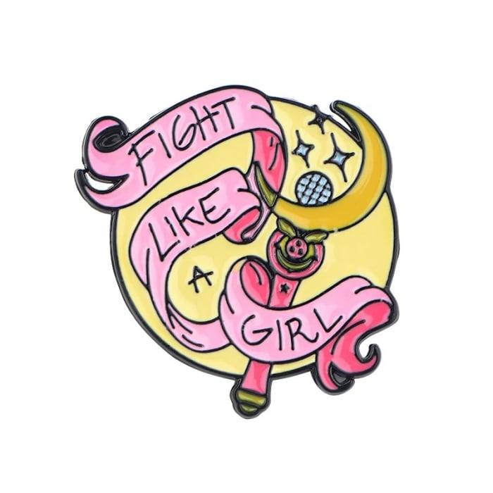 Insigna Fight like a Girl [1]