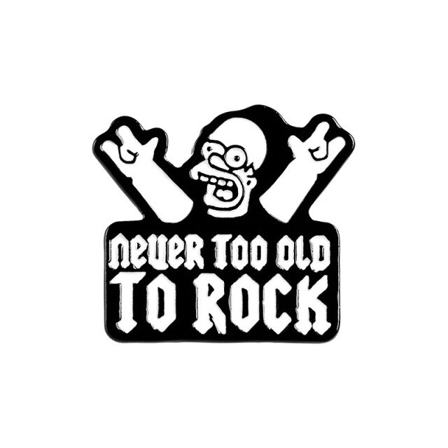 Homer Simpson - Never to Old to Rock [1]