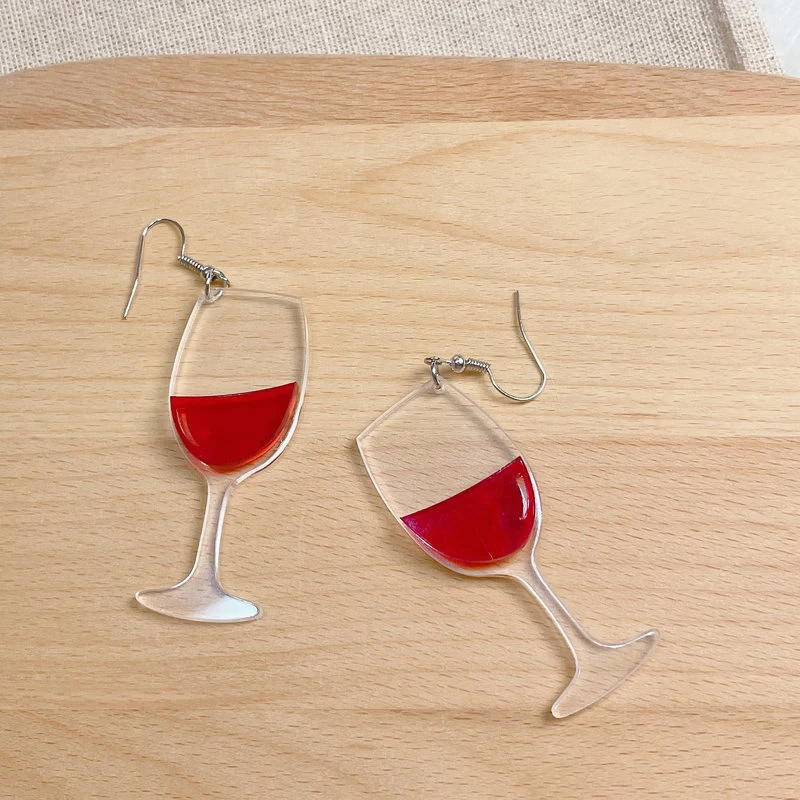 Red Wine Earrings [2]