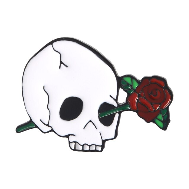 Rose through a Skull [1]