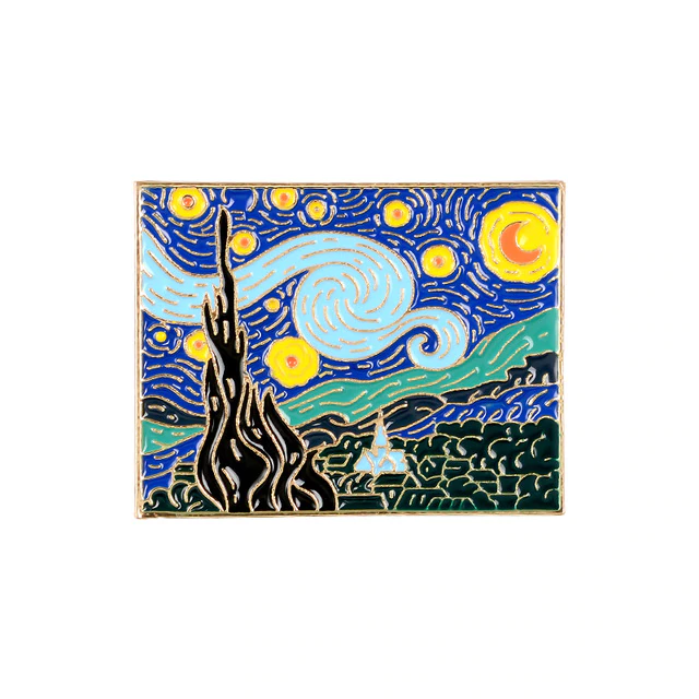 Insigna Van Gogh's Starry Night [1]