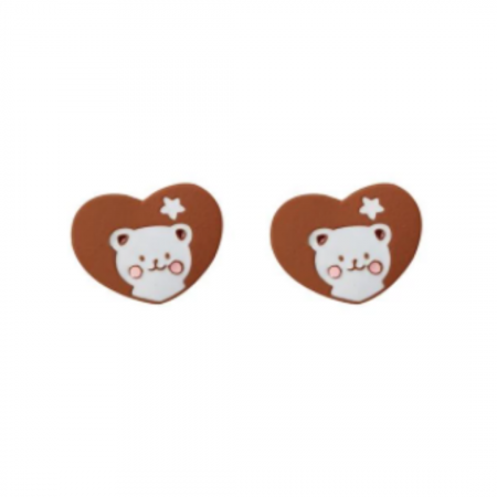 Bear in my Heart Earrings [0]