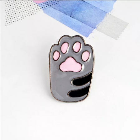 Insigna Grey Cat Paw [1]