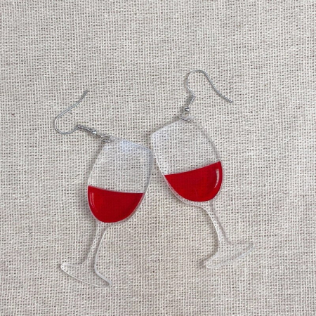 Red Wine Earrings [0]