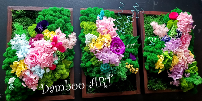 Tablouri decorative cu muschi, licheni si plante stabilizate [2]