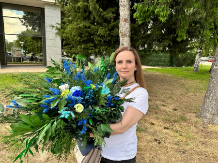 ARANJAMENTE FORALE - DECORATIUNE CU FLORI SI PLANTE STABILIZATE - GREEN&BLUE DECOR FOR YOU