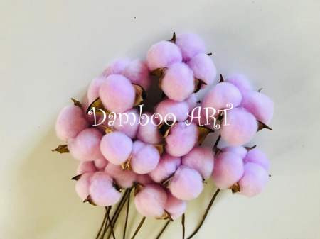 FLORI NATURALE USCATE - FLORI DE BUMBAC, DIVERSE CULORI