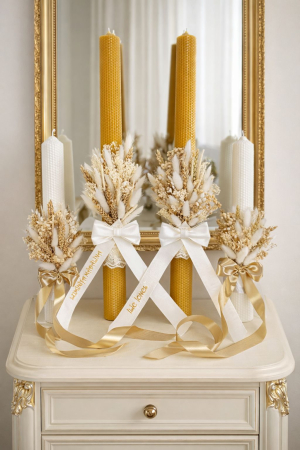 DECORATIUNI PASTE - LUMANARE PREOT PERSONALIZATA PENTRU NOAPTEA DE INVIERE (PASTI)