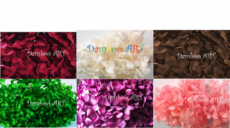 LICHENI SI MUSCHI - MIX HORTENSIE CRIOGENATA CU FLORI MICI - 6 CULORI