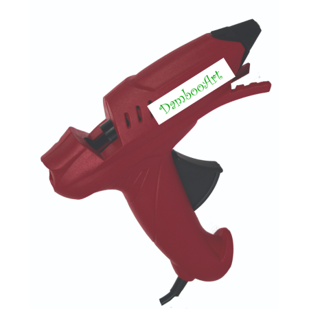 ADEZIVI PENTRU MUSCHI, LICHENI, PLANTE - PISTOL DE LIPIT CU BATOANE DE SILICON (culoare pistol ROSU)- 100W