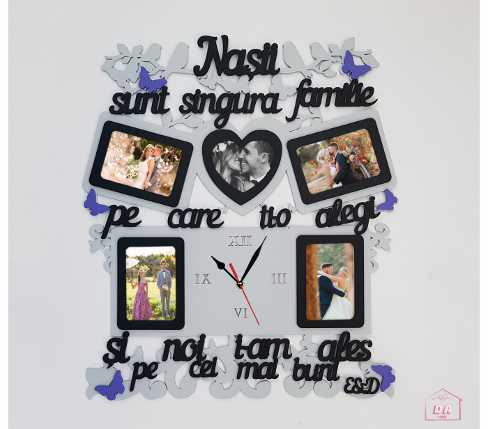 tablou foto cu ceas personalizat nasi [11]