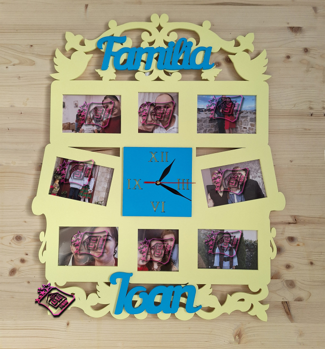 tablou cu ceas family model 3 [2]