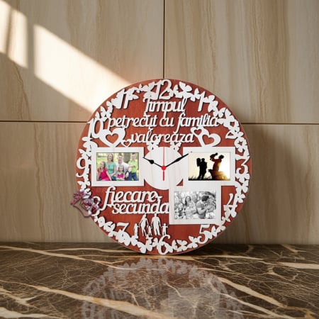 ceas personalizat Timpul