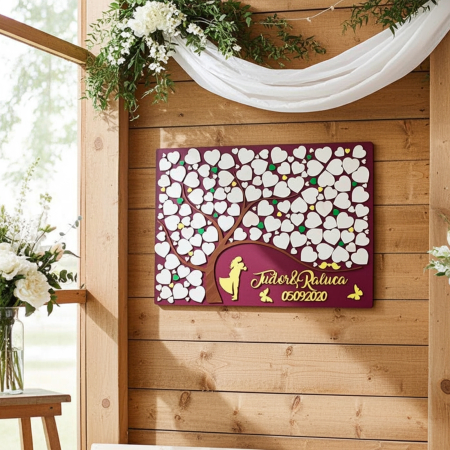 Guestbook personalizat - Guestbook personalizat nunta