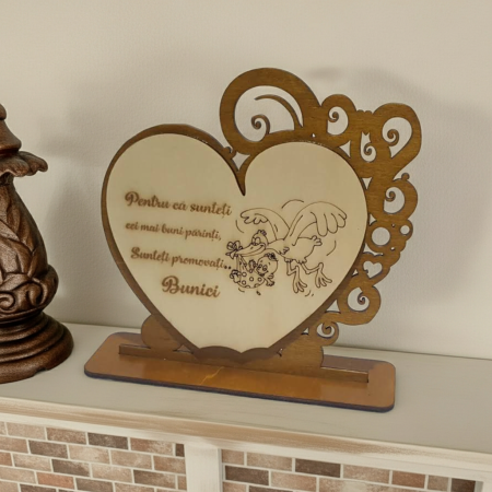 Placute personalizate - placuta anunt bebe