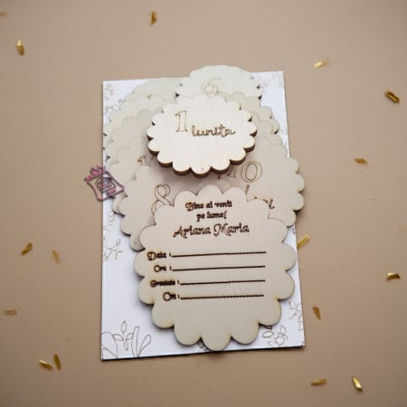 Placute personalizate - 12cardmonth