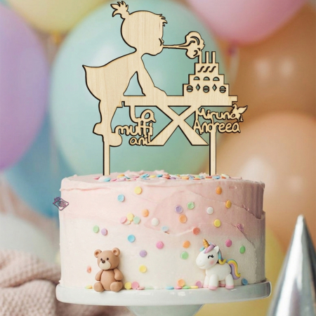 Toppere - Topper personalizat model bebe