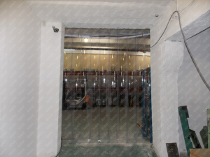 Perdea din fasii pvc - Perdea PVC moale transparenta Dimesiuni Perdea: L 1000 x H 3700 mm, temepratura normala