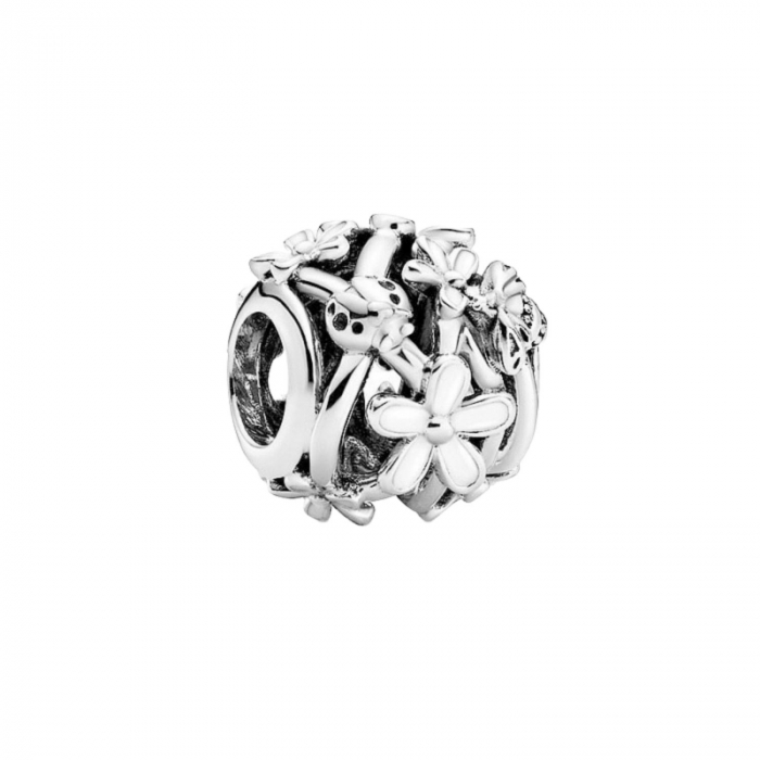 Talisman din argint S925 Daisy Charm DRGT0055 [6]
